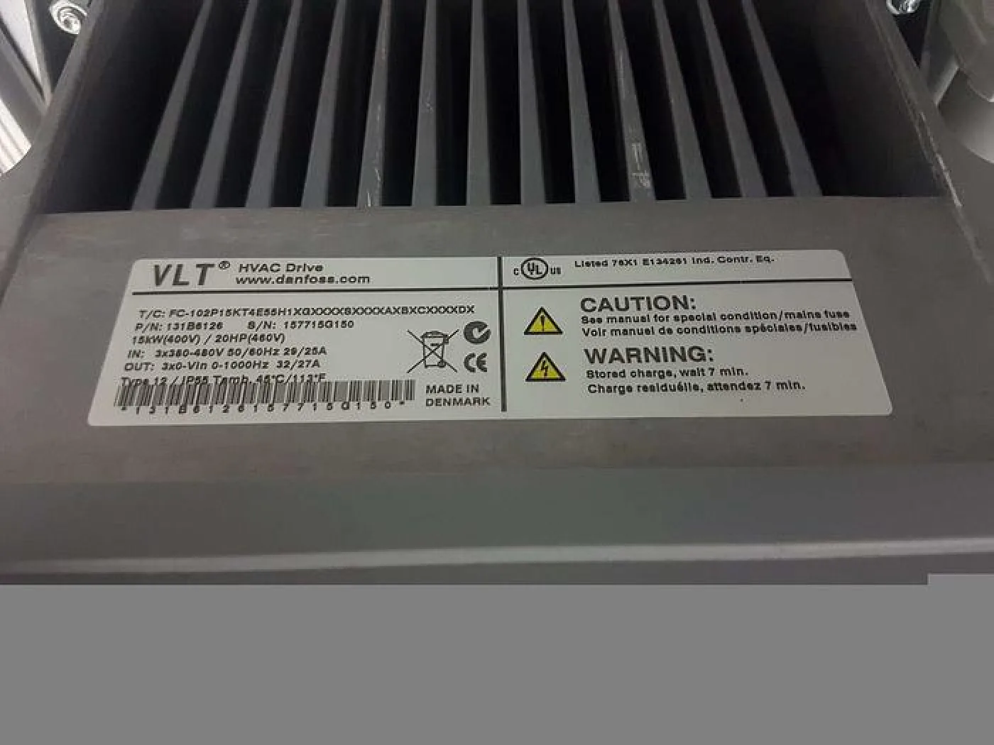 DANFOSS VLT FC102 HVAC Drive - 3