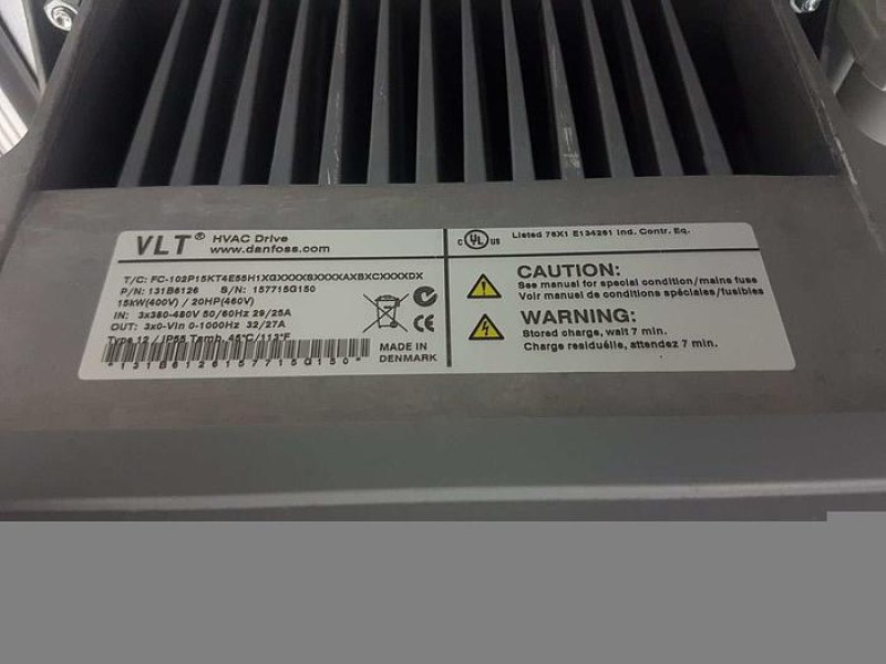 DANFOSS VLT FC102 HVAC Drive