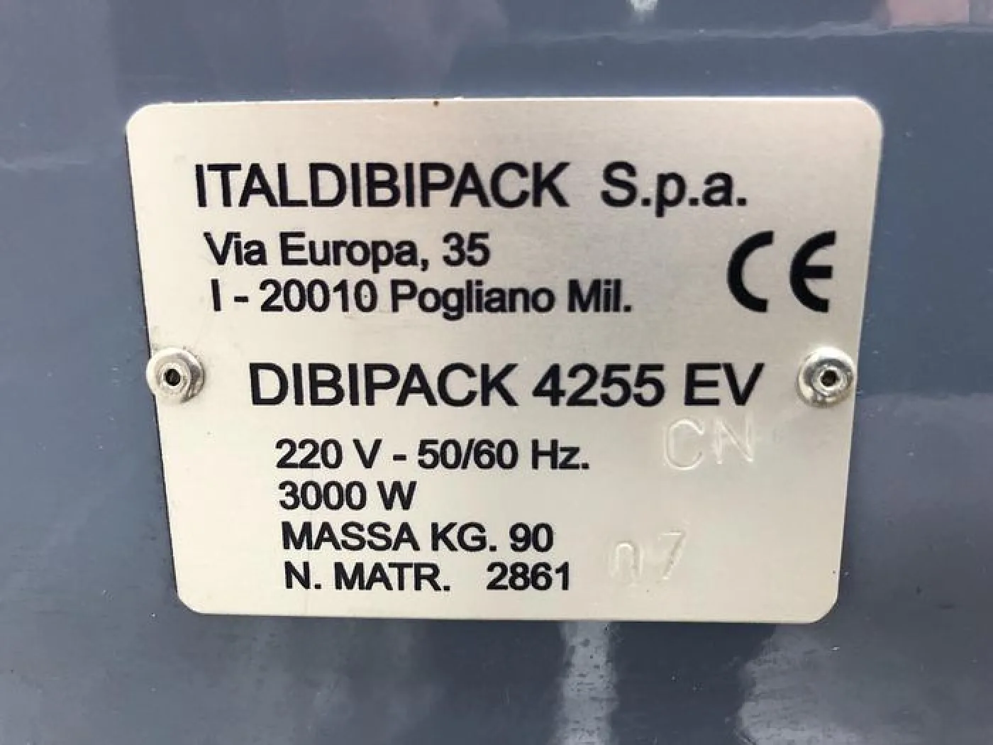 ITAL Dibipack 4255 EV L sealer with built in heat shrink - 3