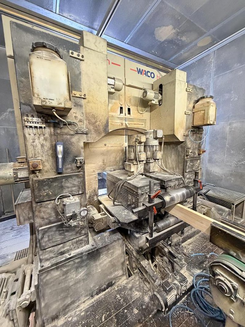 WACO - LECAB - WoodEye high speed planing-cutting-bundling line