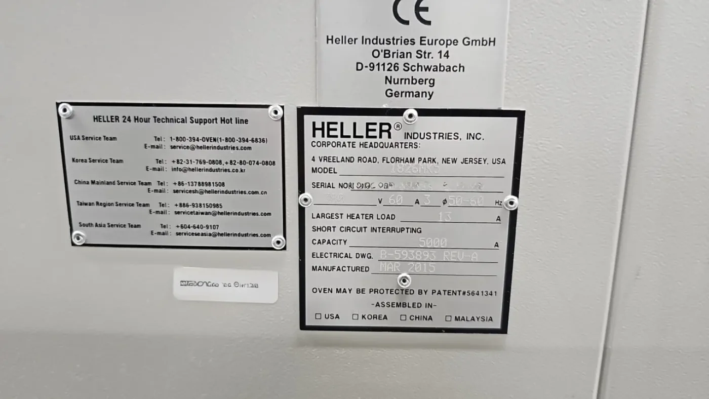 Heller 1826MK5, reflow, vintage 2015 - 6