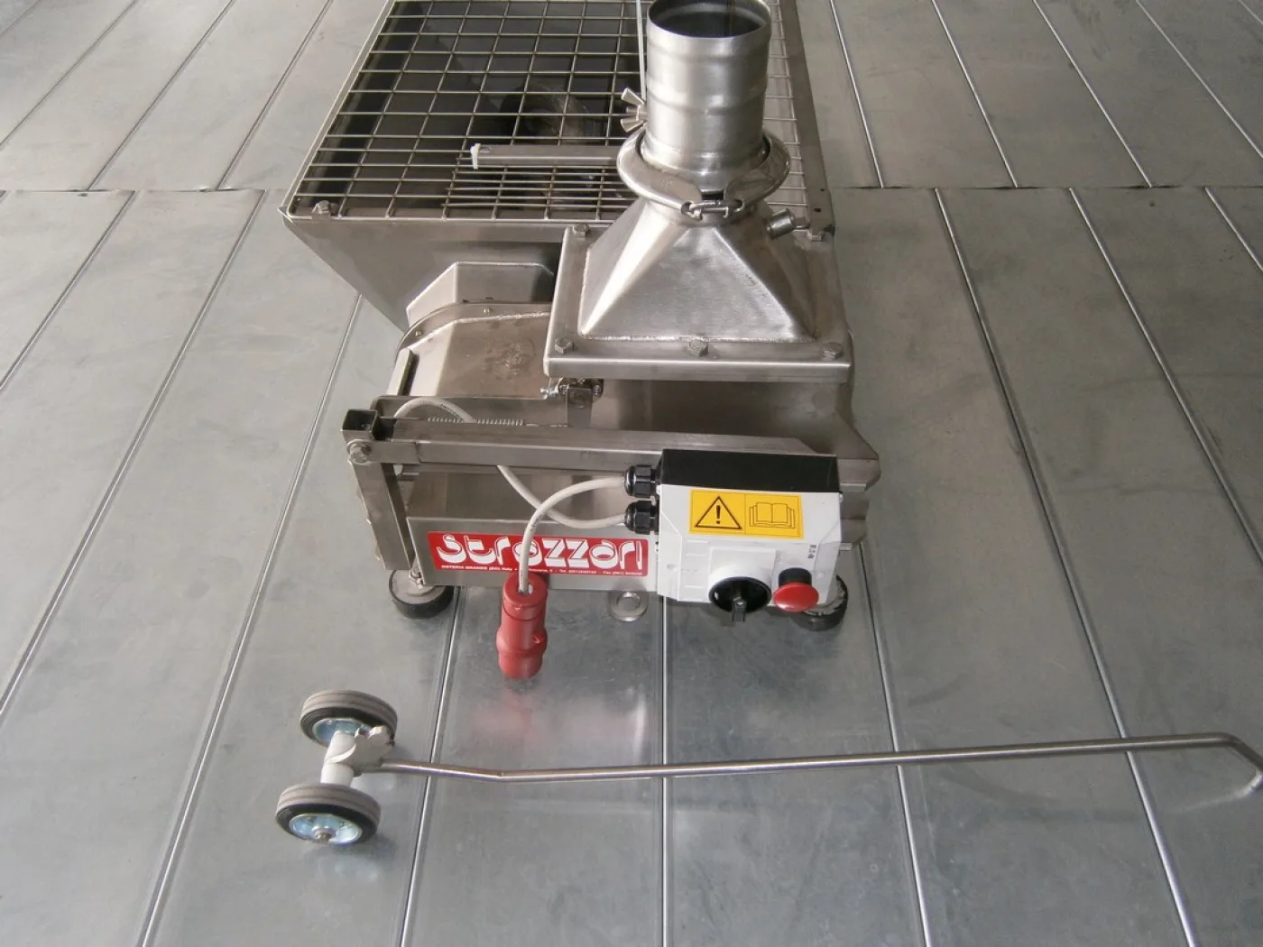 STAINLESS STEEL VOLUMETRIC ROTOR PUMP STRAZZARI SERIE G6-150 NEW MACHINE - 3