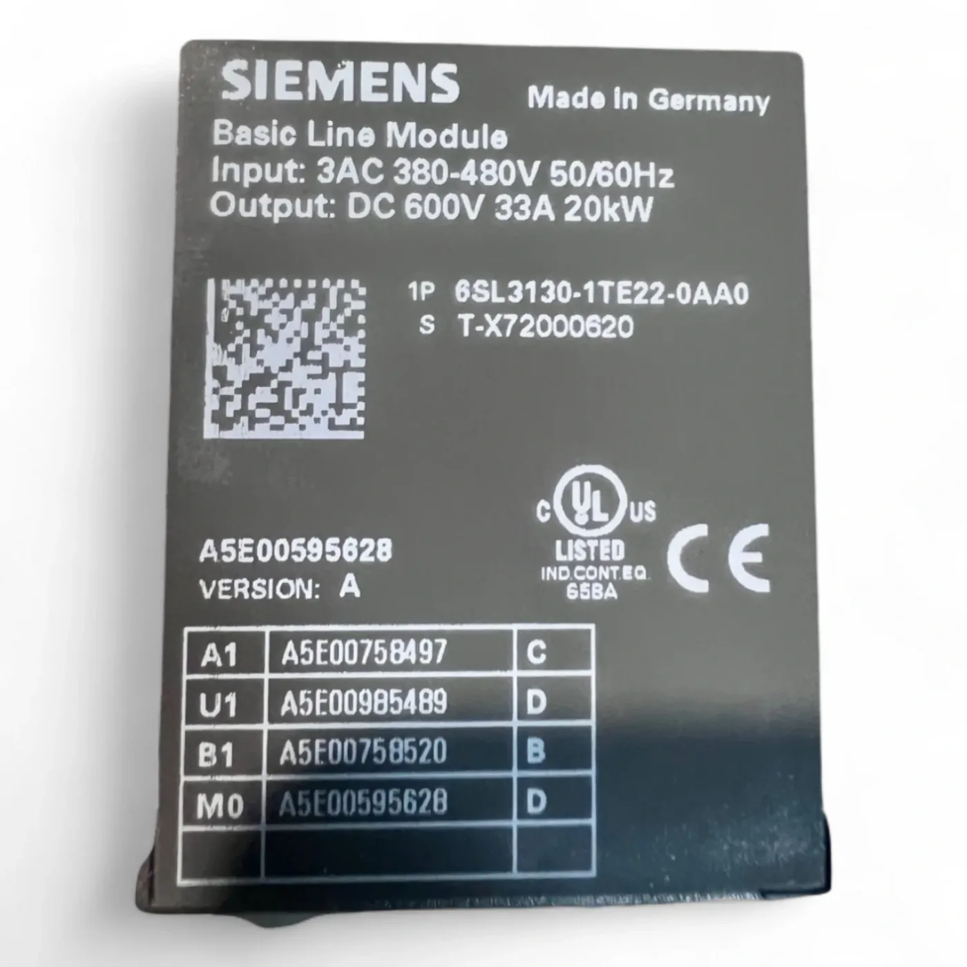 Siemens SINAMICS Terminal Module TM54F 6SL3055-0AA00-3BA0 - 1