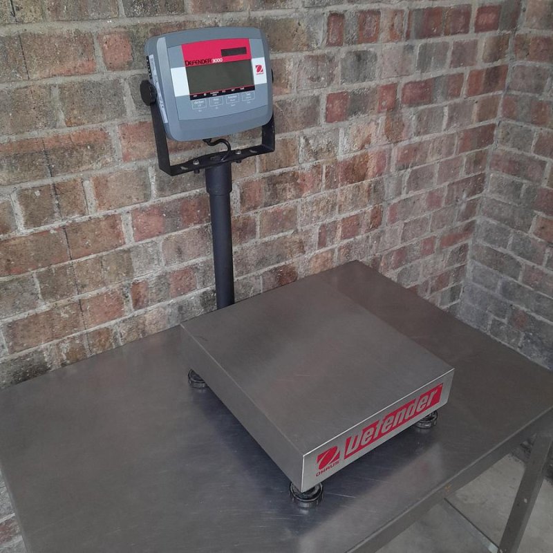 OHaus Defender 3000 Table Top Scales