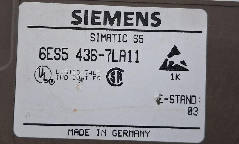 Siemens SIMATIC S5 6ES5 436-7LA11 Digitalausgabemodul