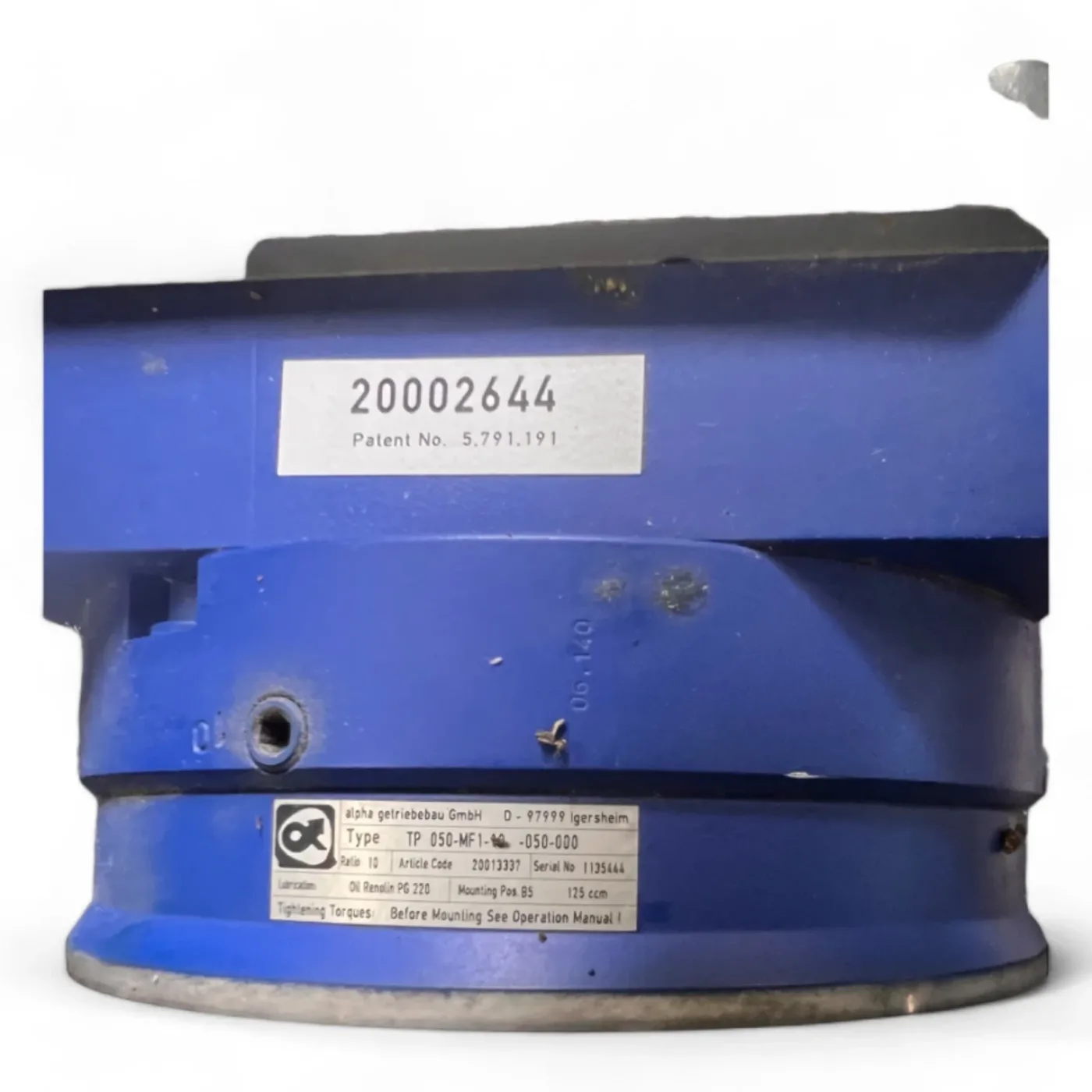 SIEMENS Brushless Servomotor 1FK6083-6AF71-1AGO mit Getriebe alpha Getriebebau TP 050-MF1-050-000 - 7