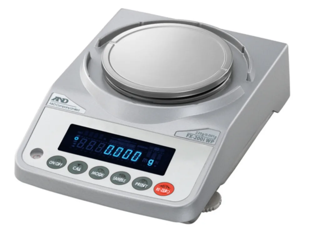A&D FX-200iWP Precision 3-Place Balance