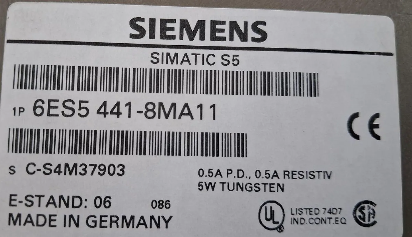 Siemens SIMATIC S5 6ES5 441-8MA11 Digital Output Module - 4