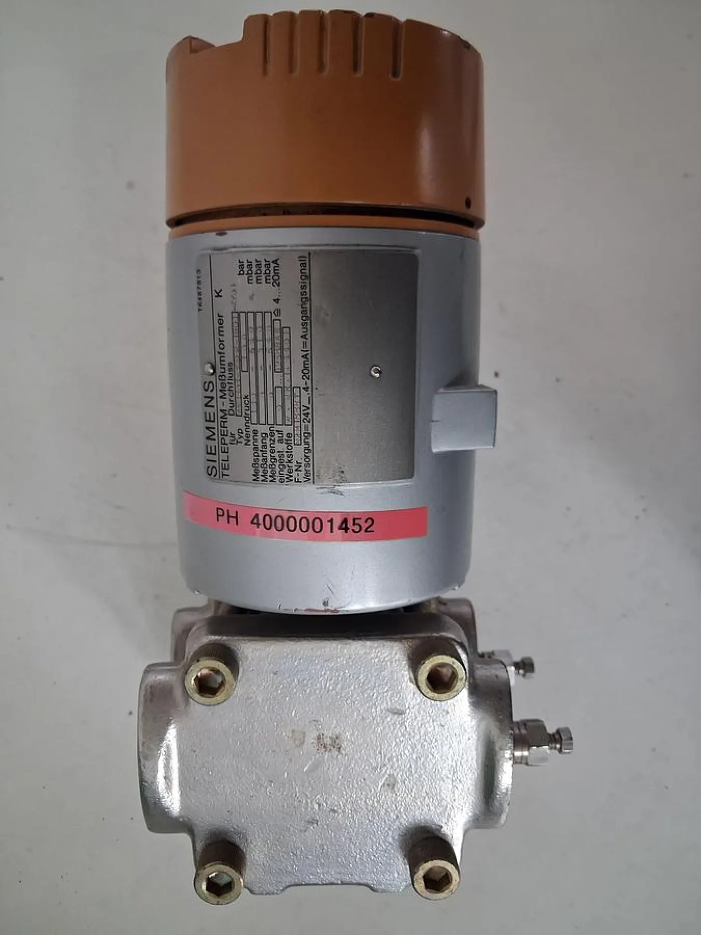 Siemens TELEPERM 7MF1303-3CD32-1BD1-Z Durchflussmessumformer - 8