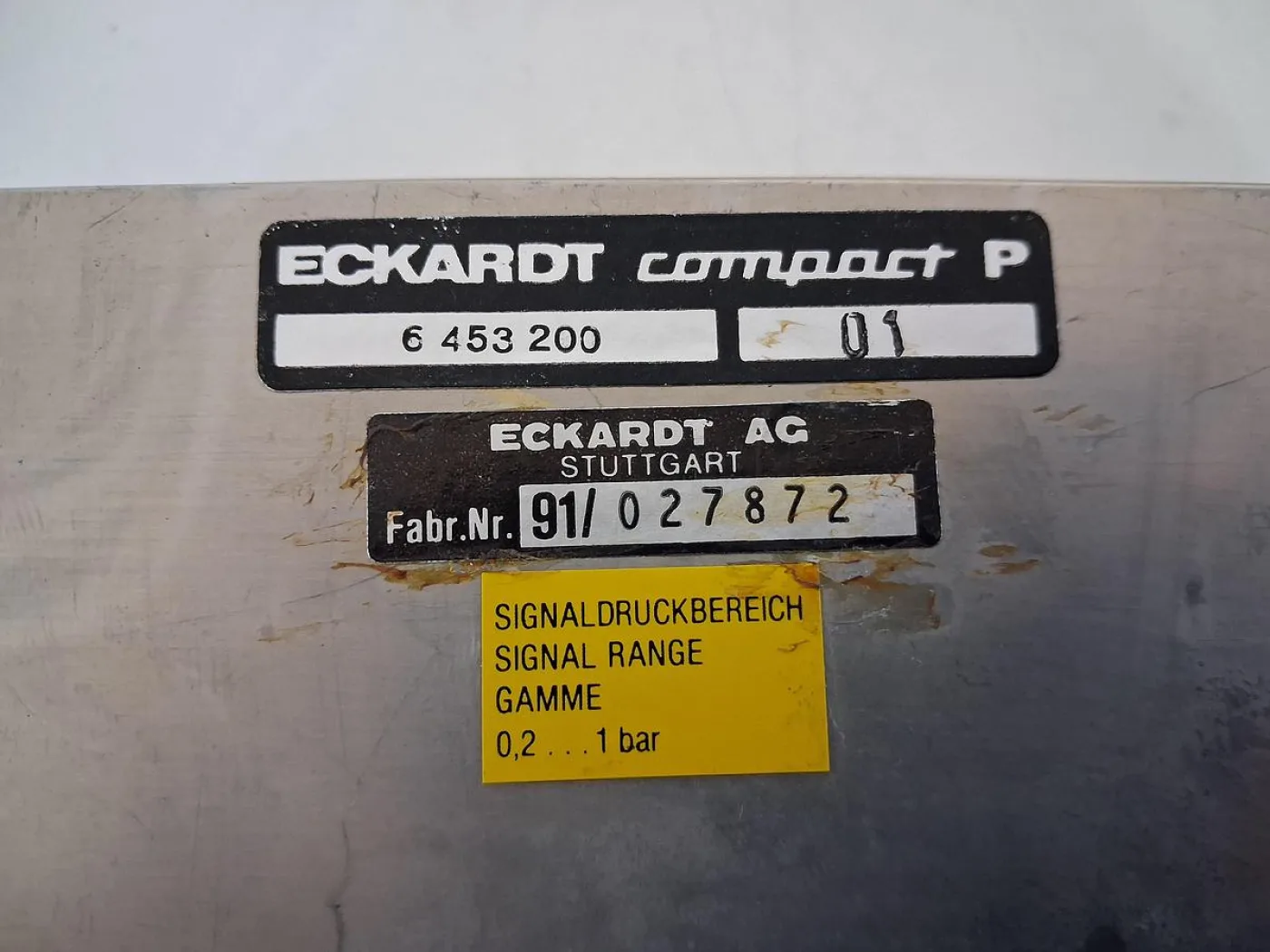 J.C. Eckardt Compact P 6 453 200 Pneumatischer Signalrückgeber - 4