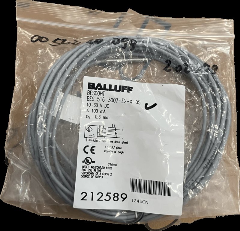 BALLUFF Induktive Standardsensoren mit Vorzugstypen BES 516-3007-E2-X-05