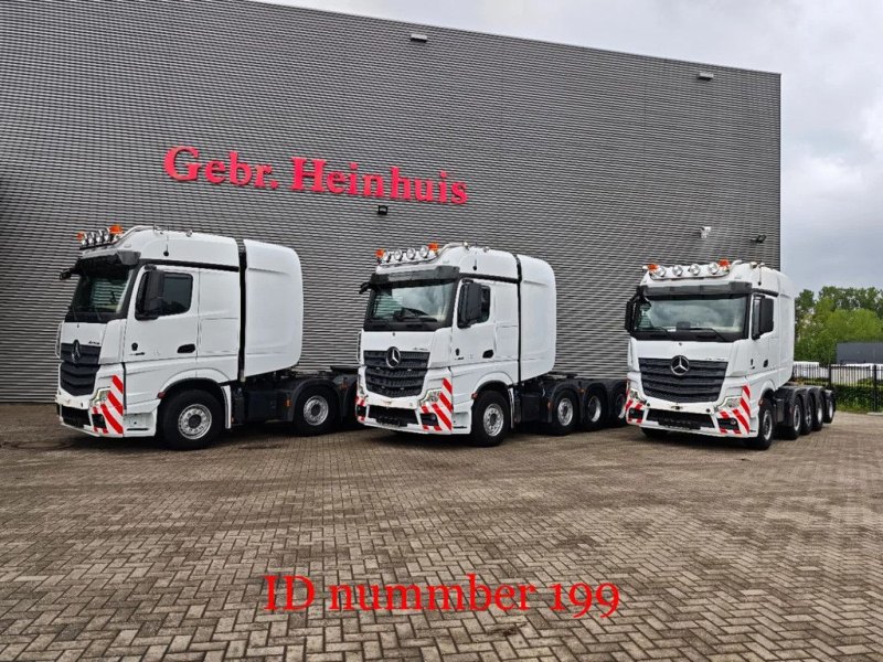 Mercedes-Benz Actros 4163 8x4/10x4 Titan Andockachse 180 Ton 3 Pieces!
