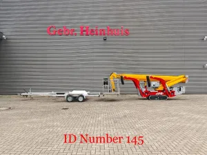 Teupen Leo 23 T Including Trailer!