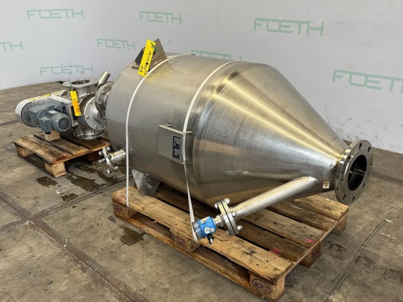Zeppelin HDS 200/5 SS/SS/AC with silo - Rotating valve - 7
