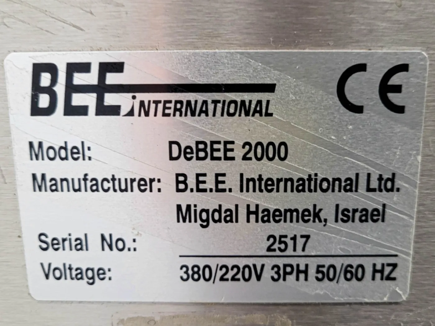 Debee 2000/3 - Piston homogeniser - 4