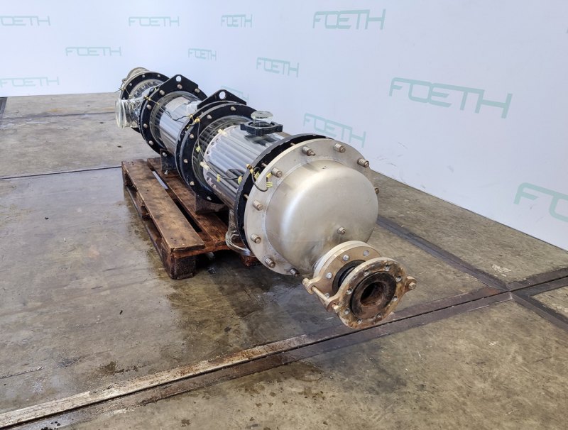 QVF Glasstechnik S-ROB71/300/SH/3SIC - 7,1 m² - Shell and tube heat exchanger