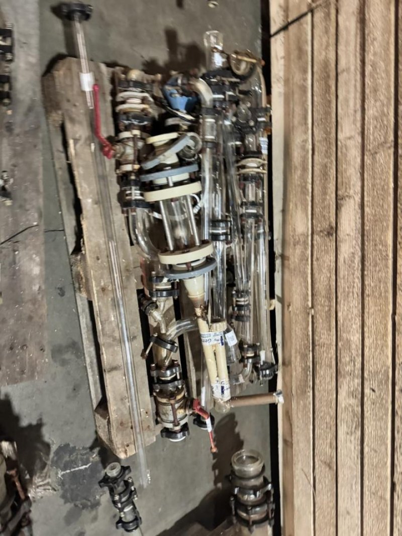 Various Borosilicate glass process components