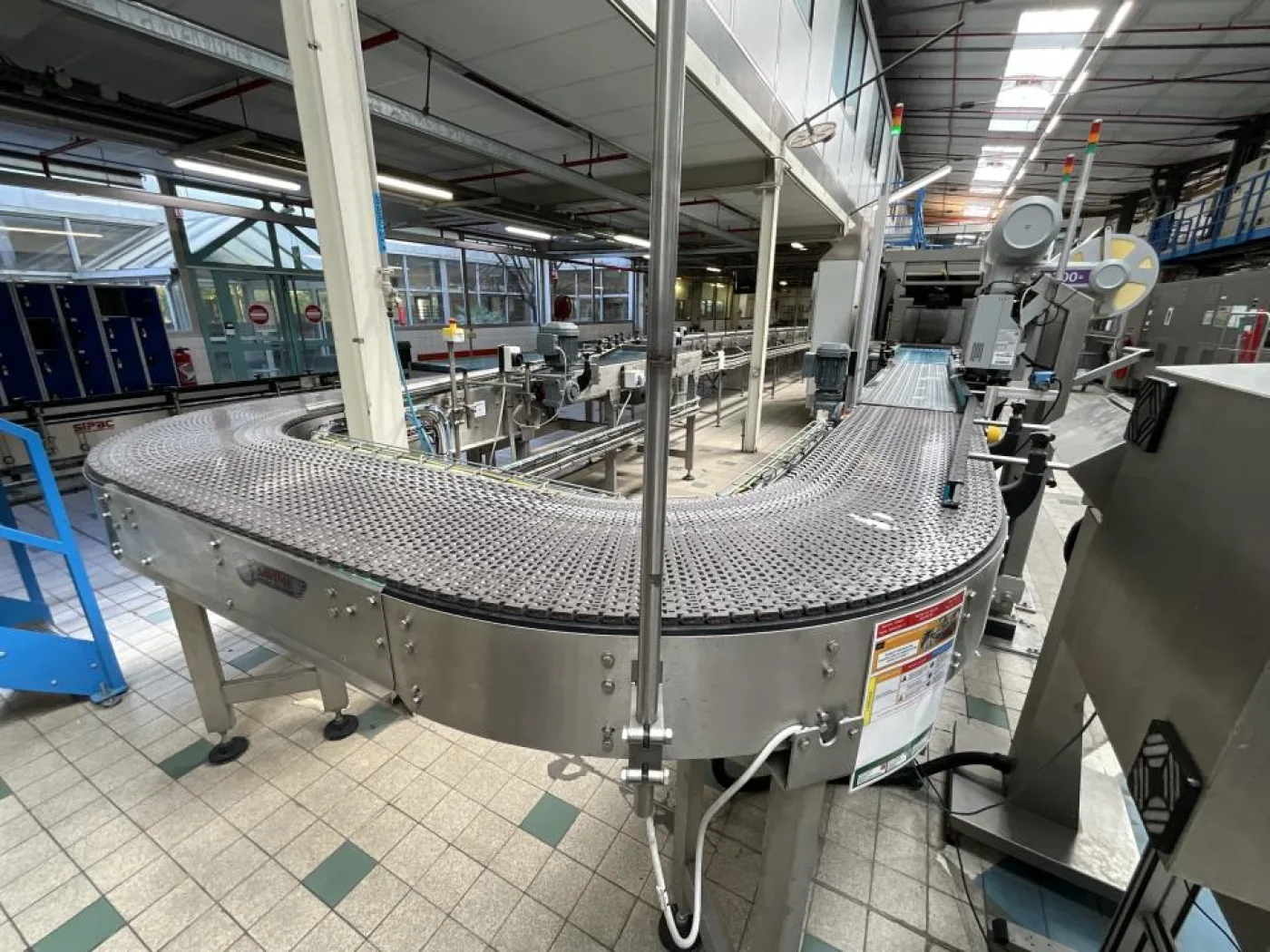 2013 Savime Savime 420mm Conveyor Belt from Case Packer to Spiral Elevator - Line 1 - 2