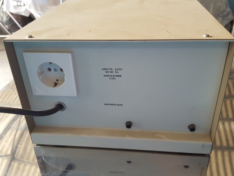STABILIZZATORE DI TENSIONE – CM – MOD. EUROSTAB U31