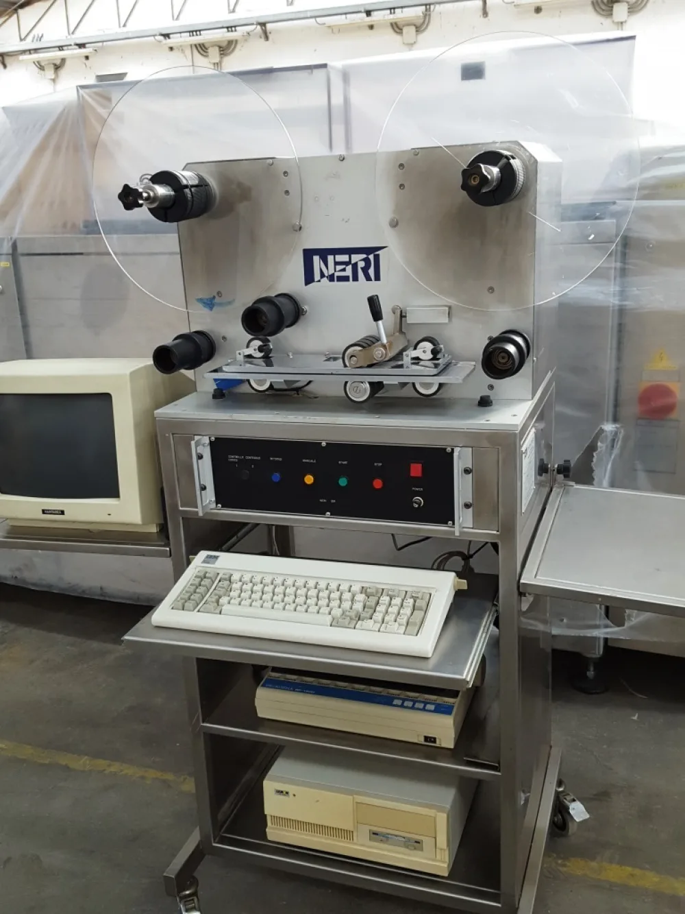 MACCHINA CONTROLLO ETICHETTE – NERI – MOD. CLC