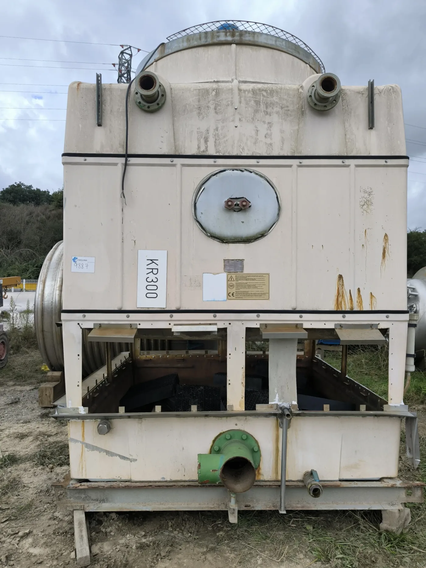 USED SULZER-ESCHER EWK 576-09 COOLING TOWER - 1