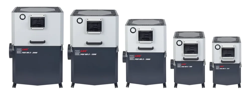 LUFTFILTERANLAGE “LNS” TYP FOX WS2 – 1000
