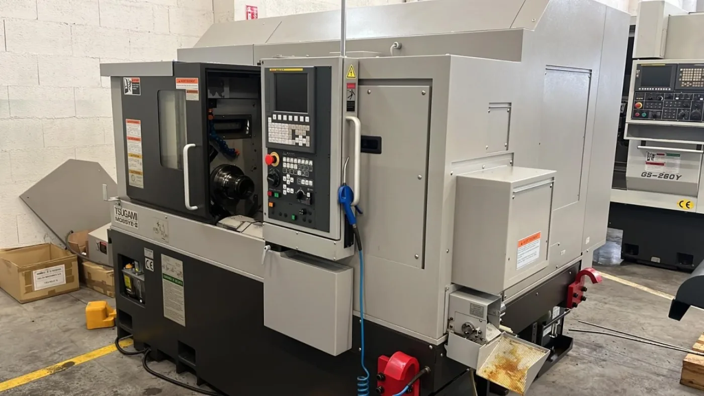 CNC LATHE TSUGAMI M08SYE-II year 2017 – 5 AXIS FANUC - 8