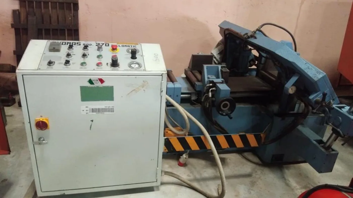 HORIZONTAL BAND SAW, THOMAS - 270 CICLOMATIC - Laxmi Metal & Machines, Rohtak - 5