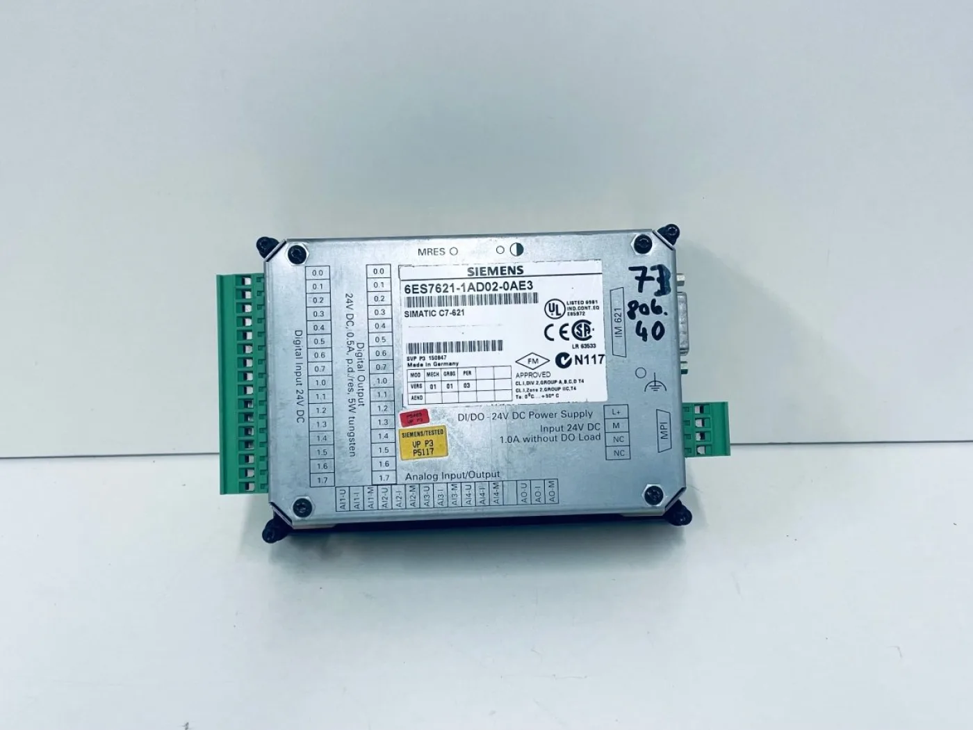 Siemens SIMATIC C7-621 6ES7621-1AD02-0AE3 - 2