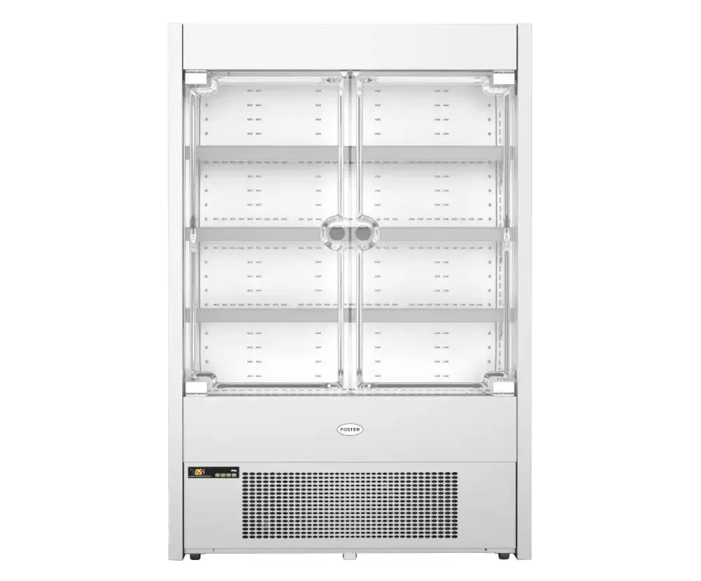 Foster FMSLIM1200NG/18-155 Slimline Multideck with Fully Frameless Doors 1200mm - islandcatering - 1