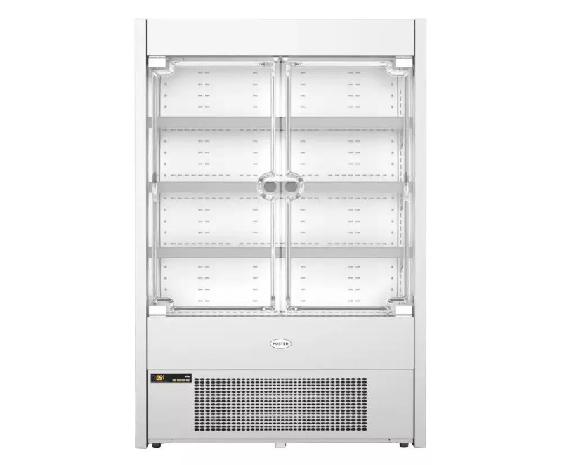 Foster FMSLIM1200NG/18-155 Slimline Multideck with Fully Frameless Doors 1200mm - islandcatering
