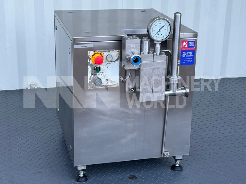 300 LPH FBF Italia Model XL2 (230 Bar) High Pressure Homogeniser