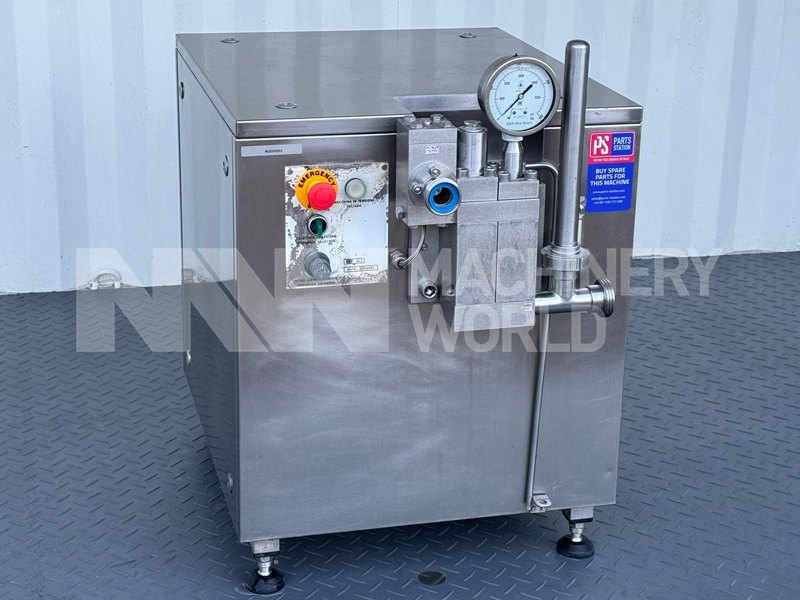300 LPH FBF Italia Model XL2 (230 Bar) High Pressure Homogeniser