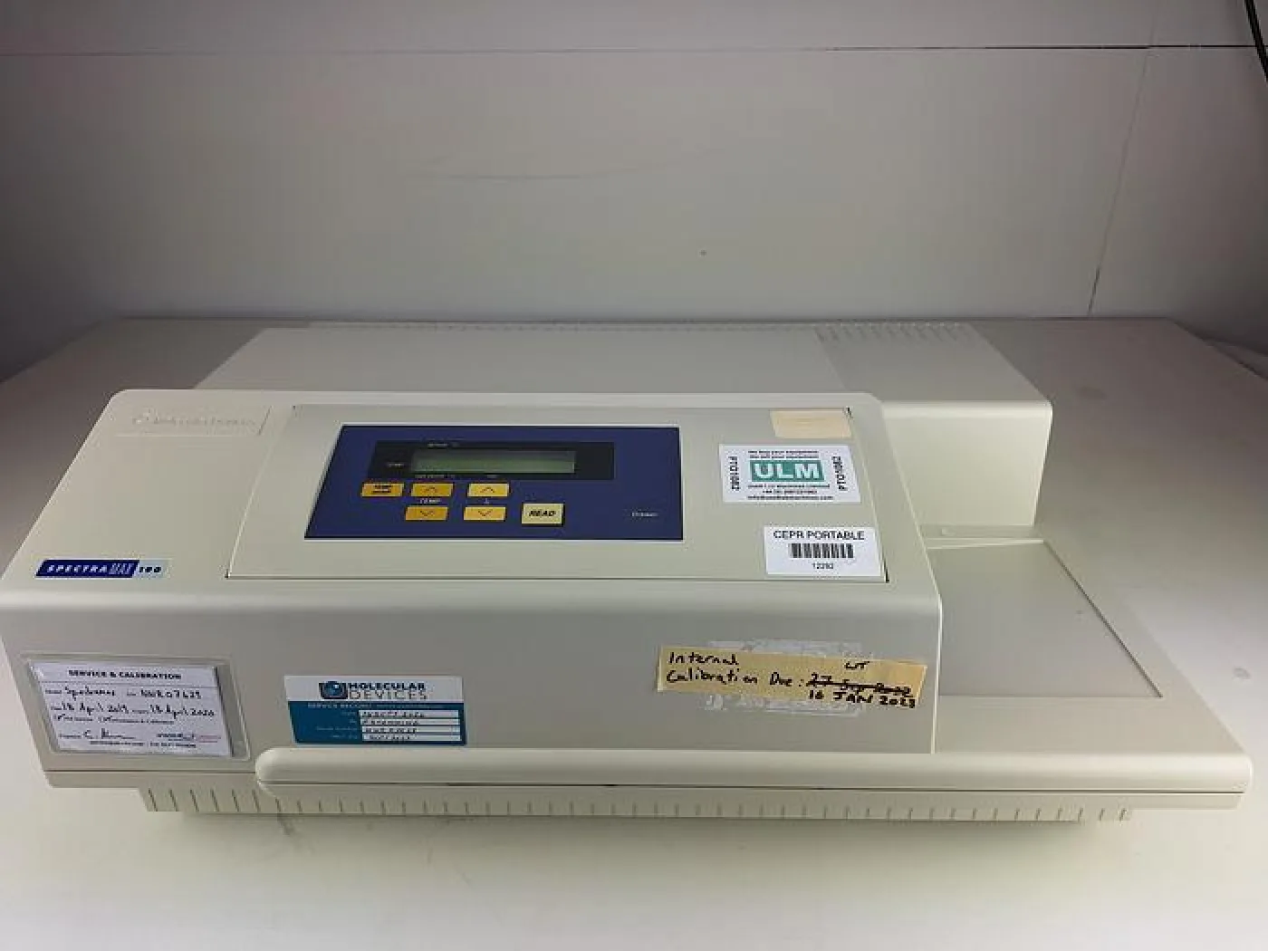 Molecular Devices SpectraMAX 190 Absorbance Microplate Reader - 1