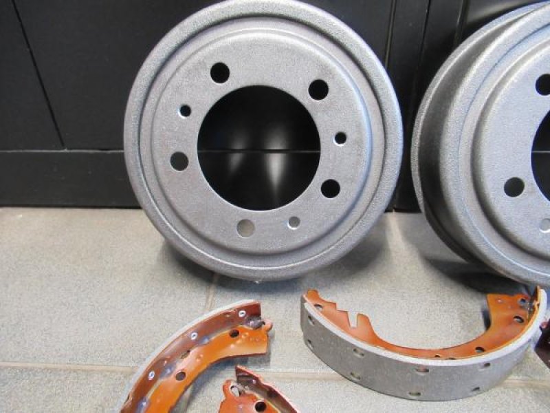 Remtrommel as-set voor + achter-as