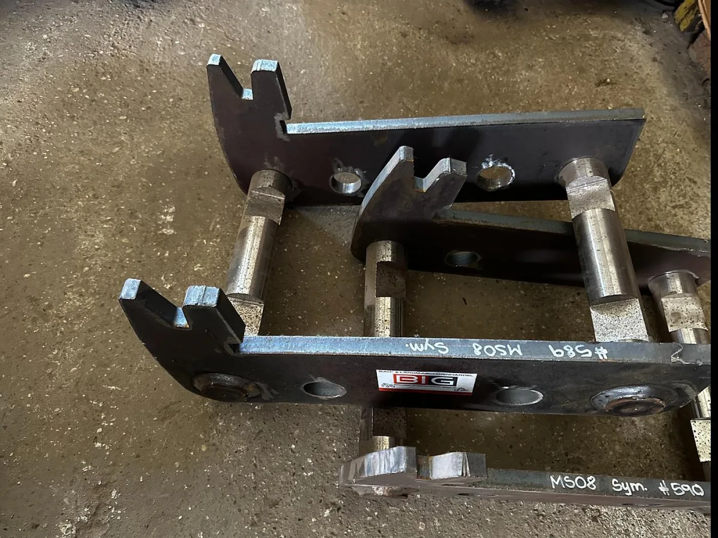 BIG Anbauplatte mit MS08 Symlock Aufnahme - 2