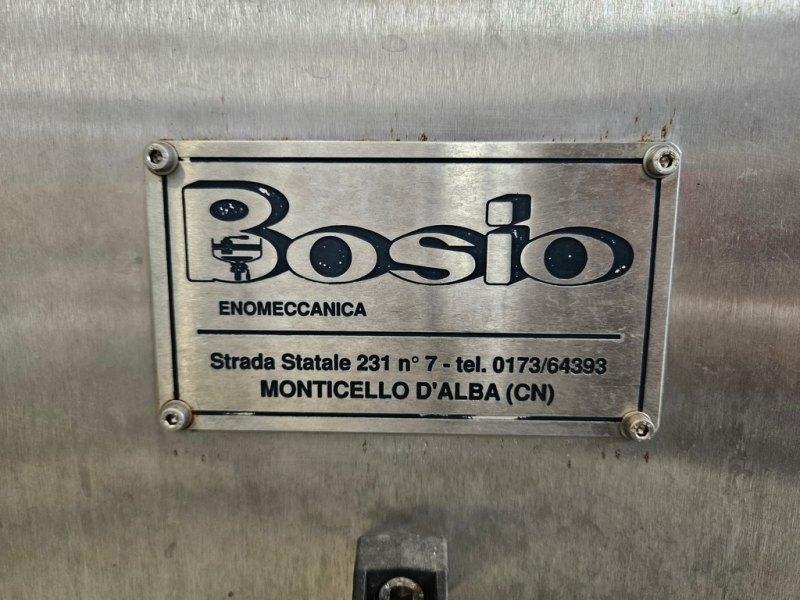 STERILIZER FOR INJECTING SULFUR DIOXIDE INTO BOTTLES, BOSIO BRAND, SECOND-HAND MACHINE