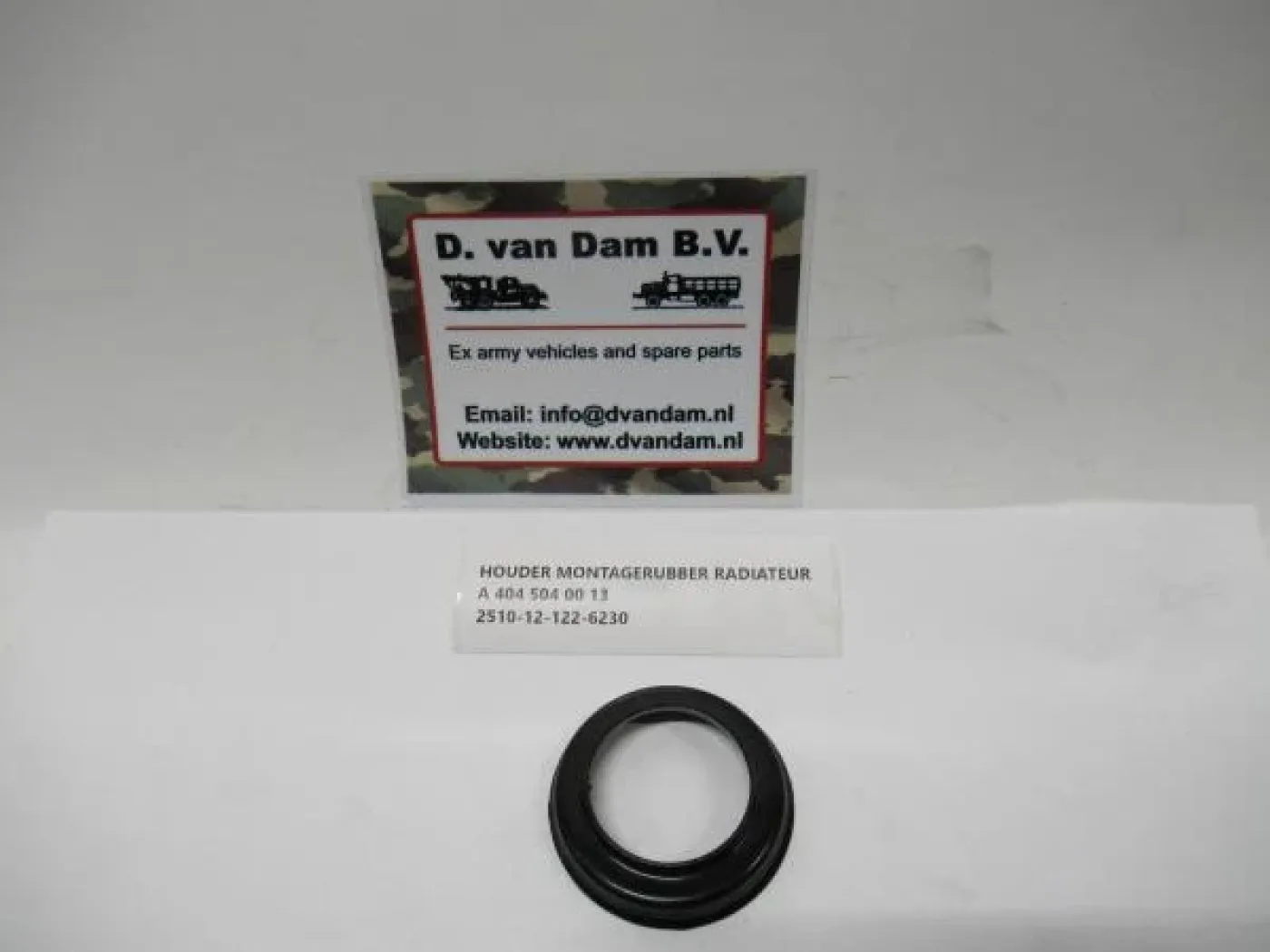 Houder ophangrubber radiateur - 1