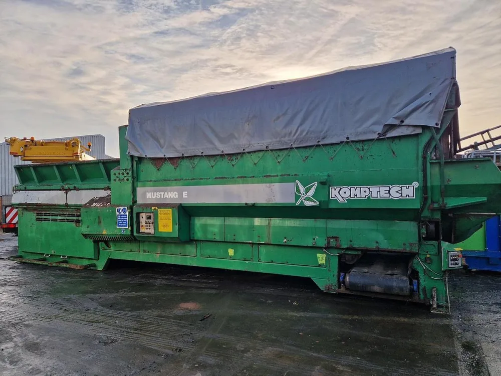 2008 Komptech Mustang Static Trommel Screen Screener