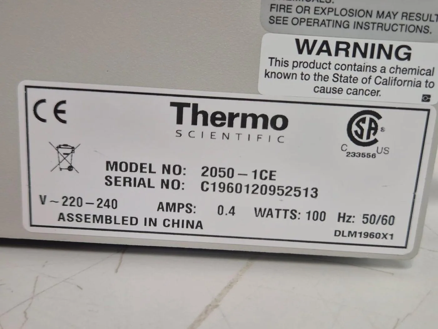 Thermo Scientific 2050 1CE Multi Blok heater - 8