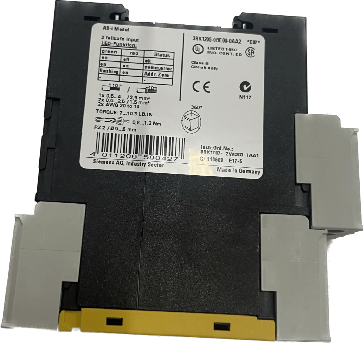Siemens ASIsafe Modul 3RK1205-0BE00-0AA2 - 2