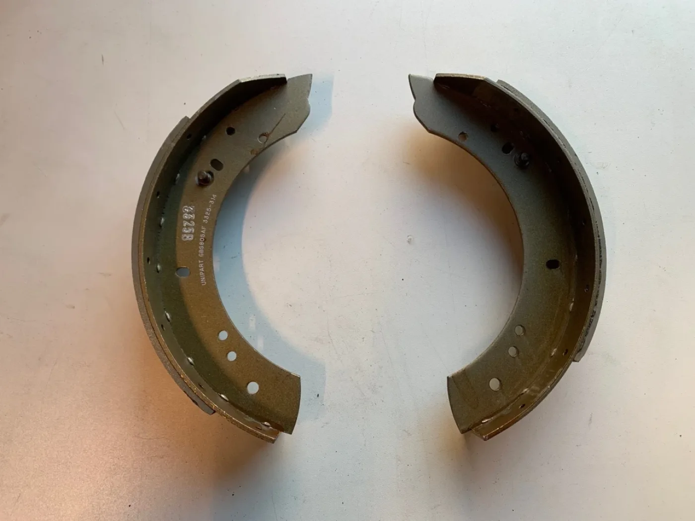 Set remschoenen 109 / 110 (achterzijde) - 1