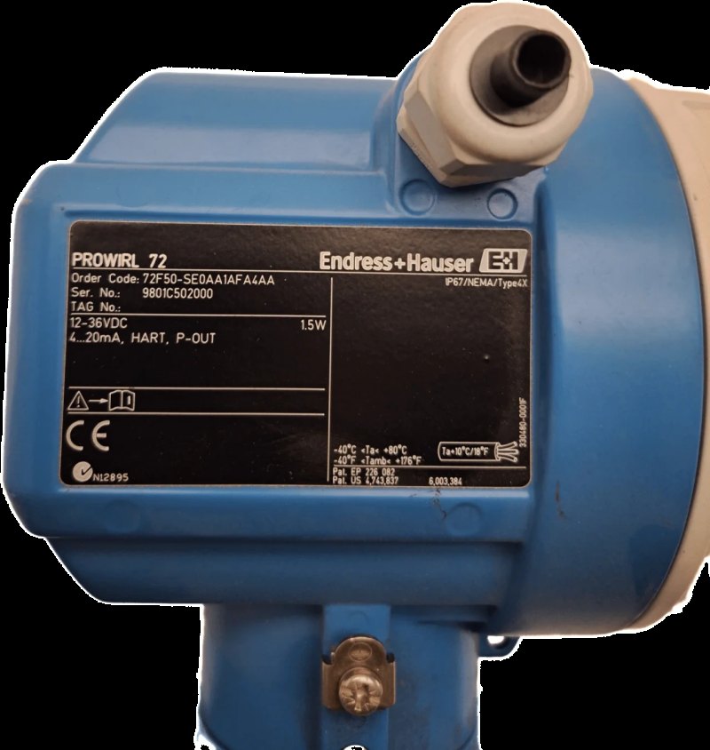 Endress & Hauser Durchflussmessgerät Prowirl 72F50