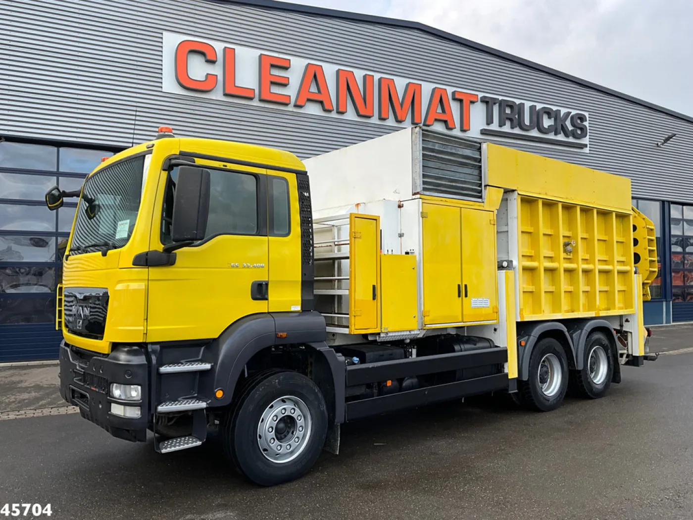 MAN TGS 33.480 6x4 MTS Saugbagger 8 m³ - 2