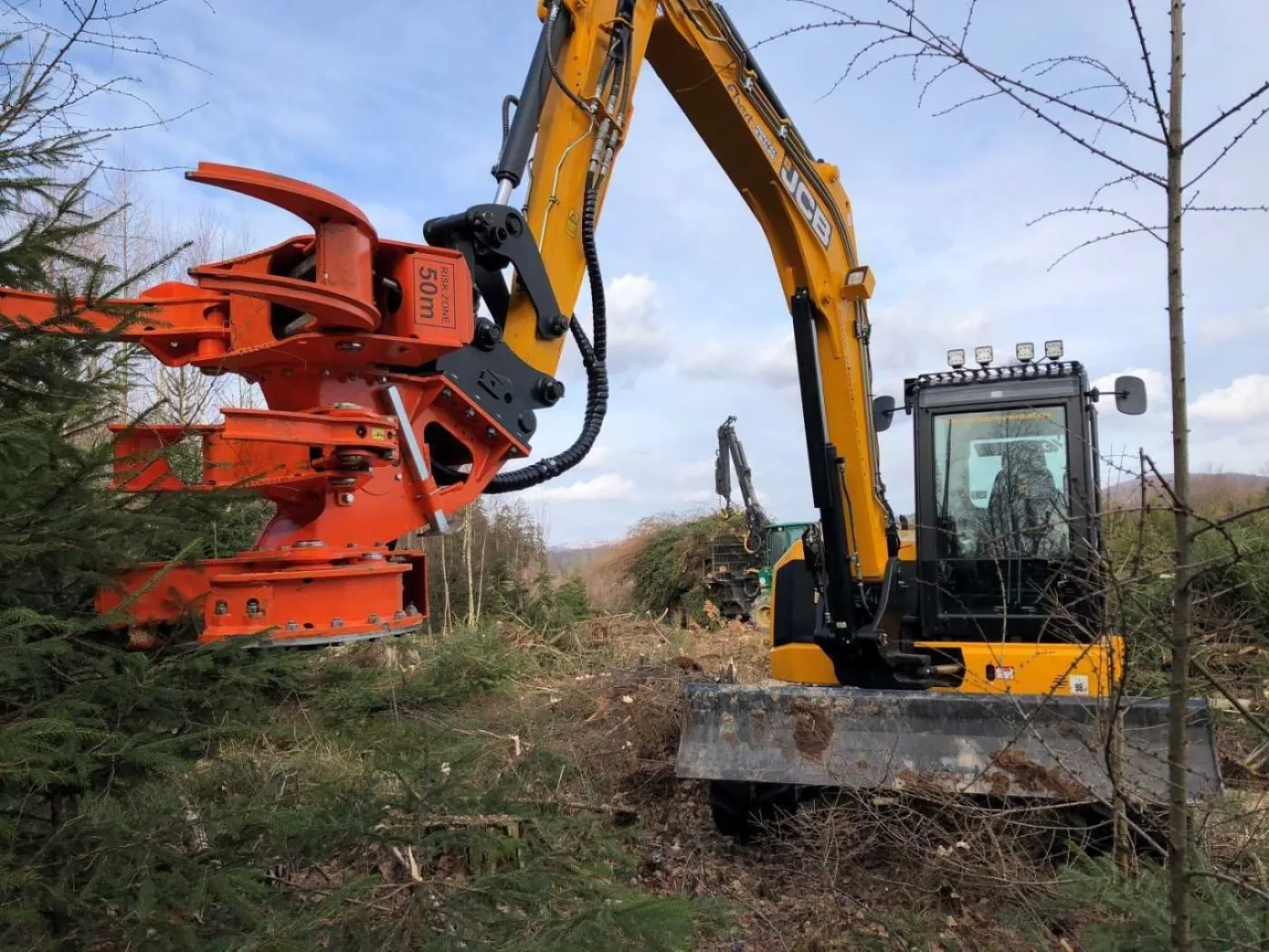 Westtech Woodcracker C250 Baumschere Fällgreifer - 4