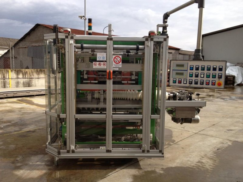 FARDELLATRICE CON TUNNEL DI TERMORETRAZIONE – NOVOPAC MOD. CD 090 F2 + BM 1409
