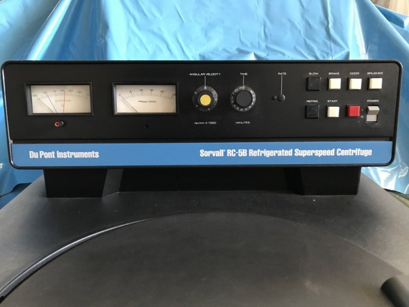 CENTRIFUGA REFRIGERATA DA LABORATORIO – SORVALL – MOD. RC-5B
