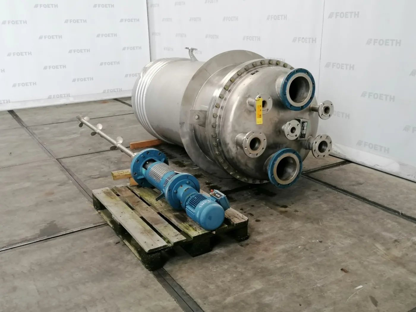 Kleiser 1600 Ltr - Stainless Steel Reactor - 5
