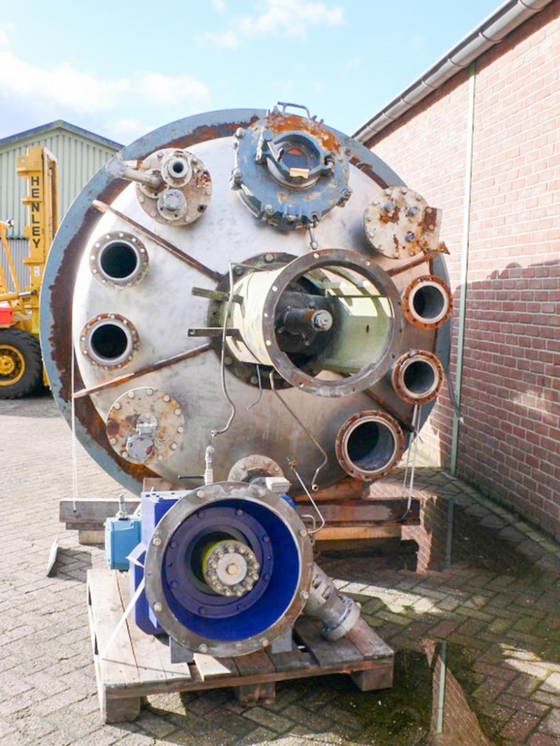 Alpha Nidau 10.000 l Anchor stirrer - Stainless Steel Reactor