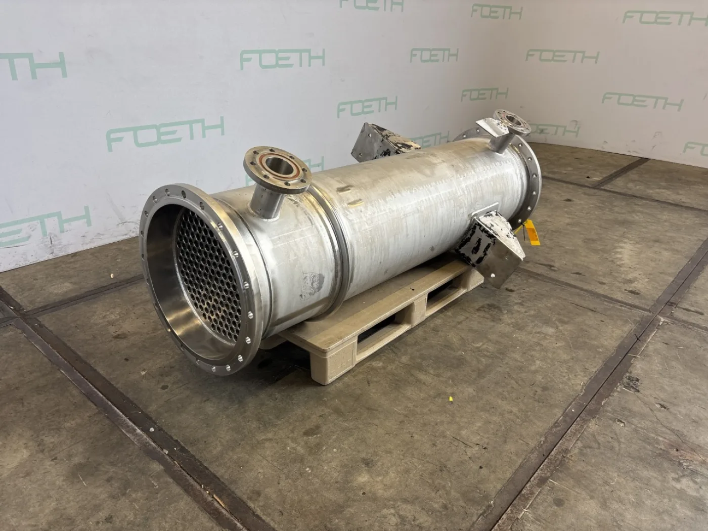 Zürcher AG Apparatebau 25 m² (tubes Hastelloy C22) - Shell and tube heat exchanger - 6